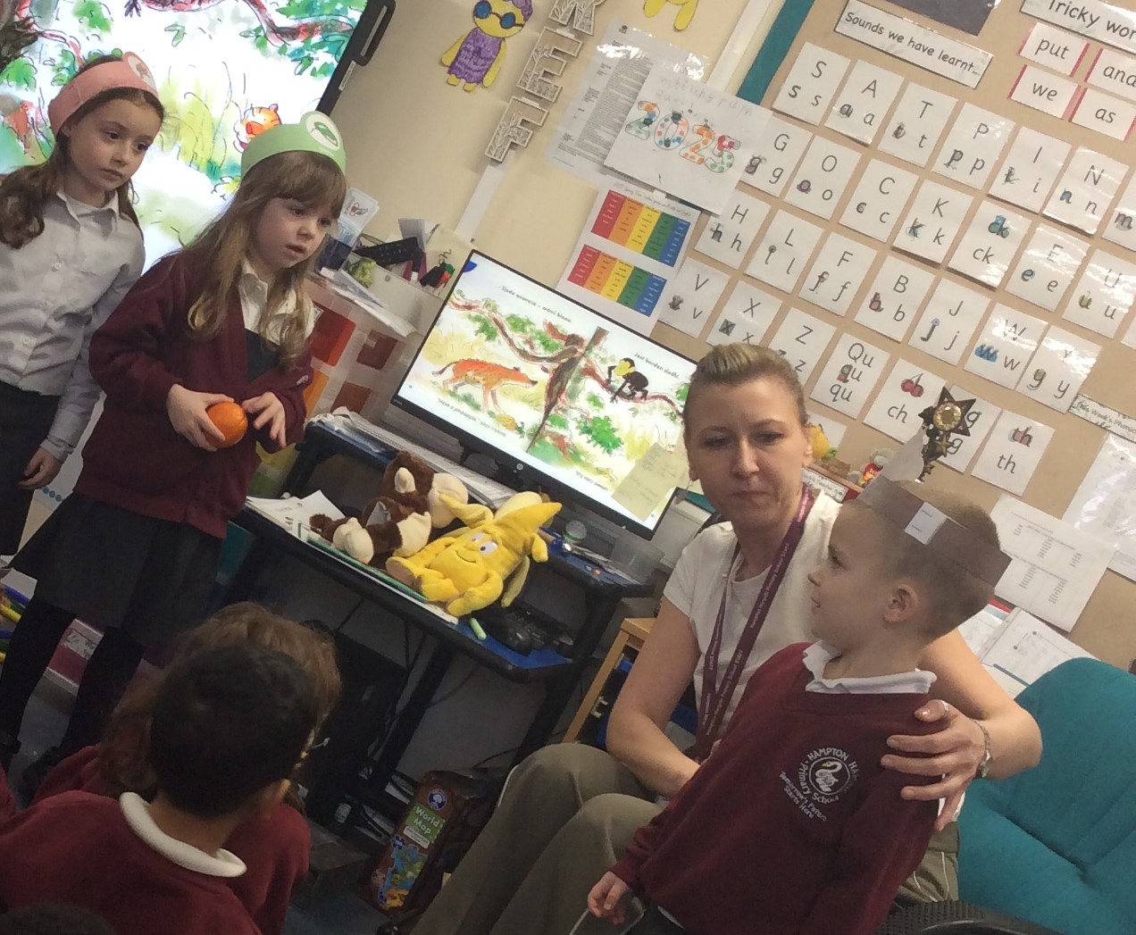 International languages week - children learning new language